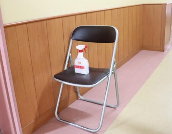 Place hand sanitizers at entrance of the lecture room