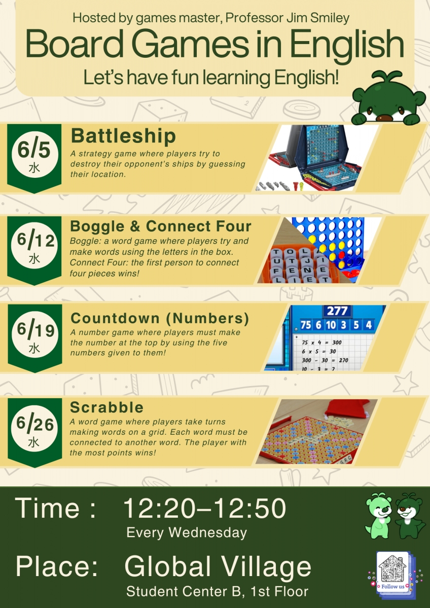 Board Games in English